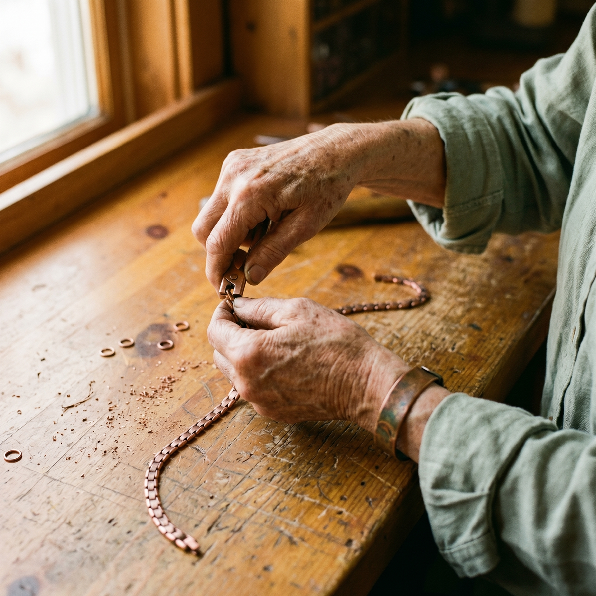 Clara's Haze Copper Necklace