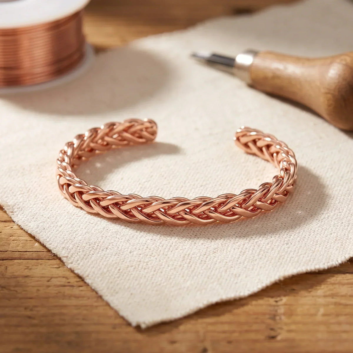 Clara's Bramble Copper Bracelet