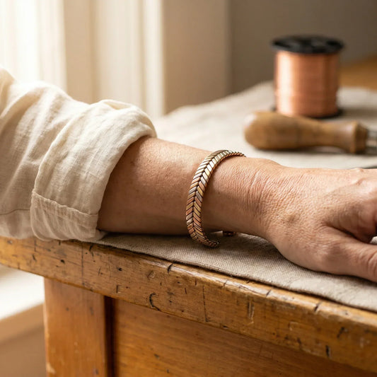 Clara's Copse Copper Bracelet