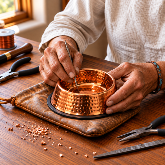 Clara's Copper Feeder