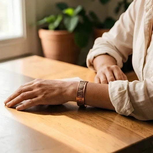 Clara's Native Copper Bracelet