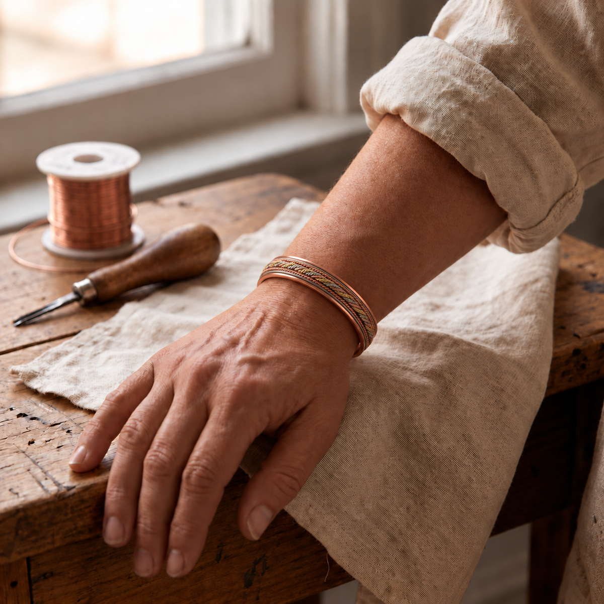 Clara's Skein Bracelet