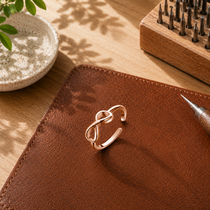 Clara's Loop Copper Toe Ring