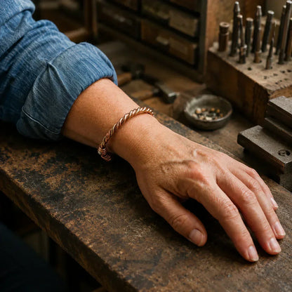 Clara's River Copper Bracelet