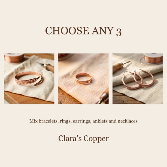 Choose any 3 copper pieces