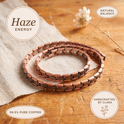 Clara's Haze Copper Necklace