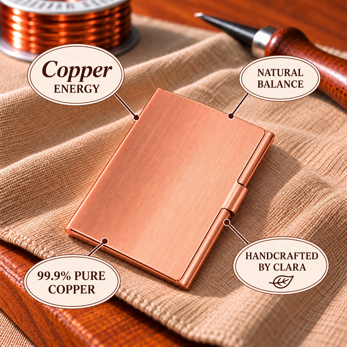 Clara's Pocket Business Card Holder