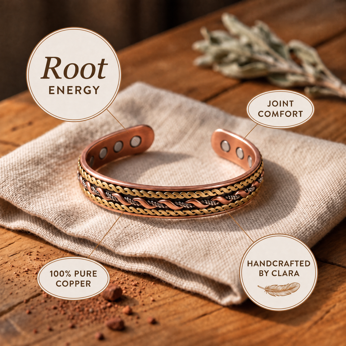 Clara's Patina Bracelet