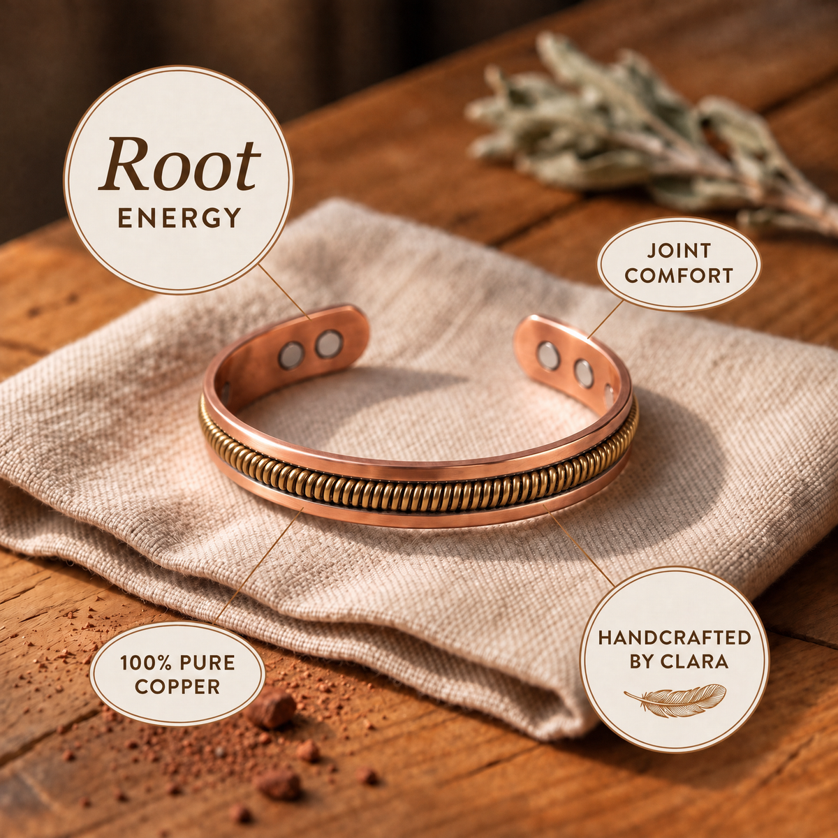 Clara's Bough Bracelet