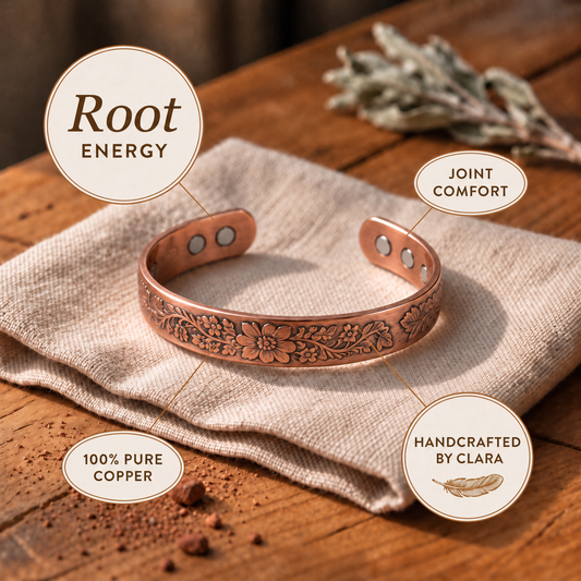 Clara's Cinder Copper Bracelet