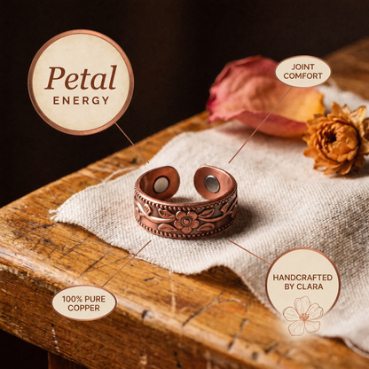 Clara's Petal Copper Ring