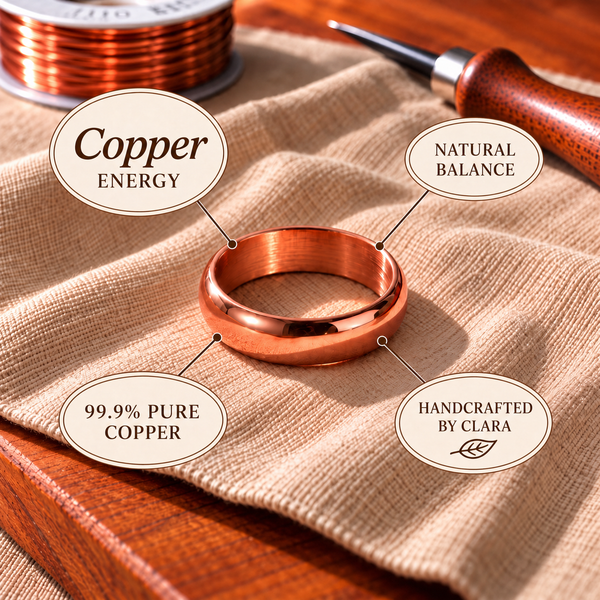 Clara's Plain Ring