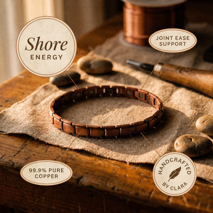 Clara's Shore Copper Anklet