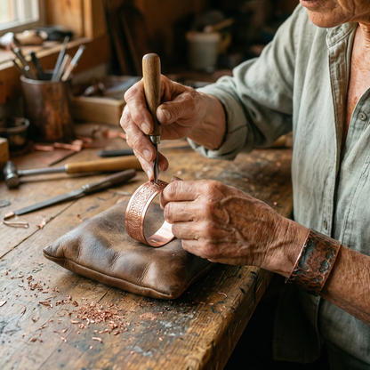 Clara's Drift Copper Bracelet