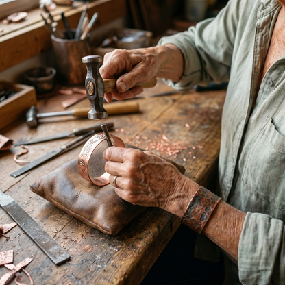 Clara's Knell Copper Bracelet
