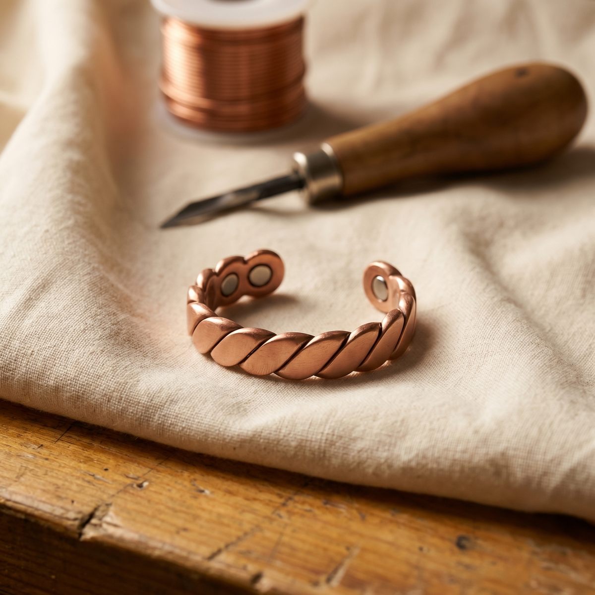 Clara's Knap Copper Ring