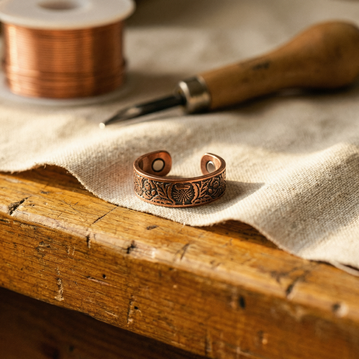 Clara's Bole Copper Ring