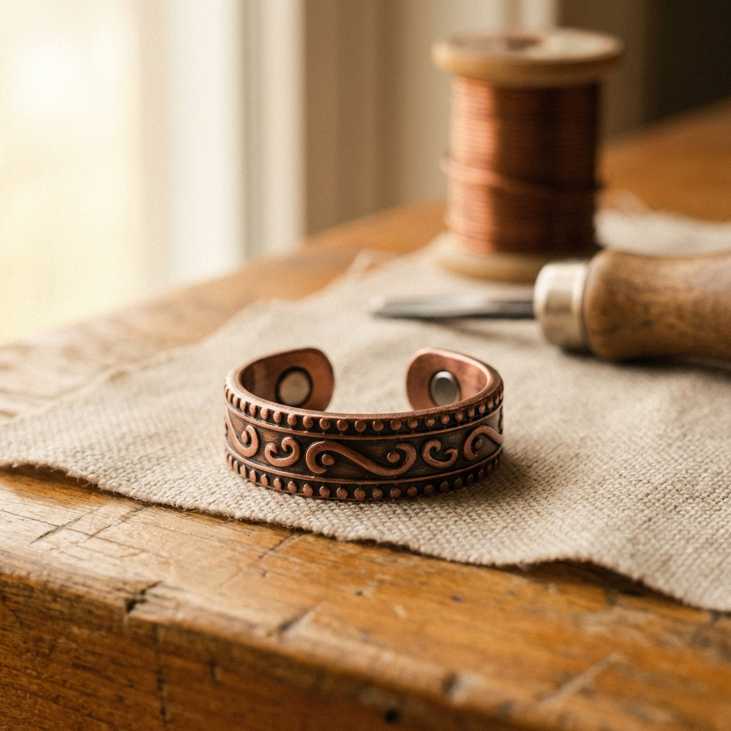 Clara's Fern Copper Ring