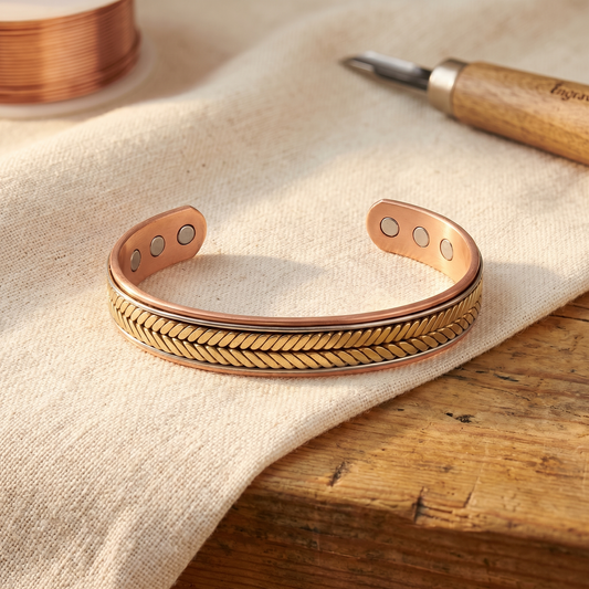 Clara's Harvest Copper Bracelet