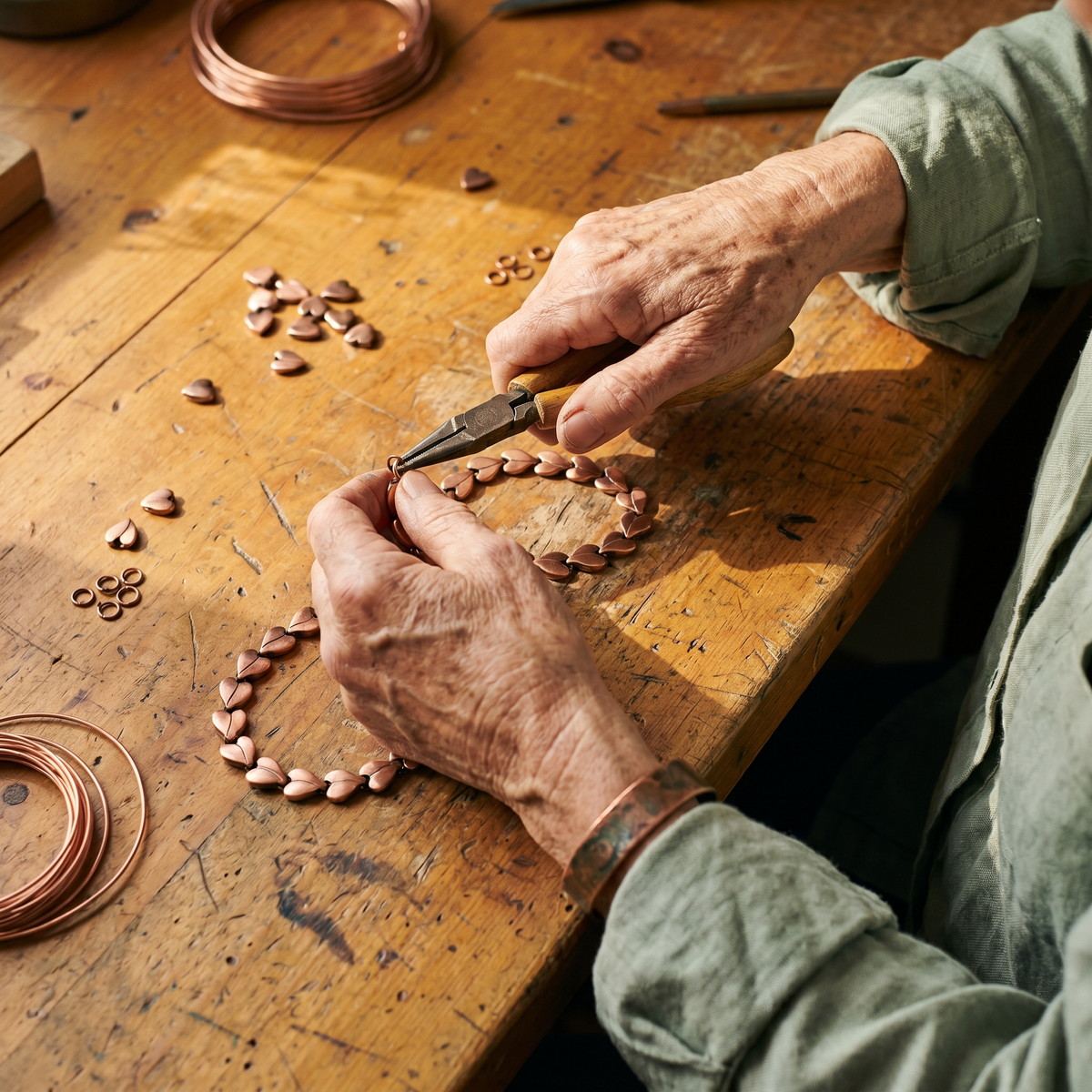 Clara's Briar Copper Necklace