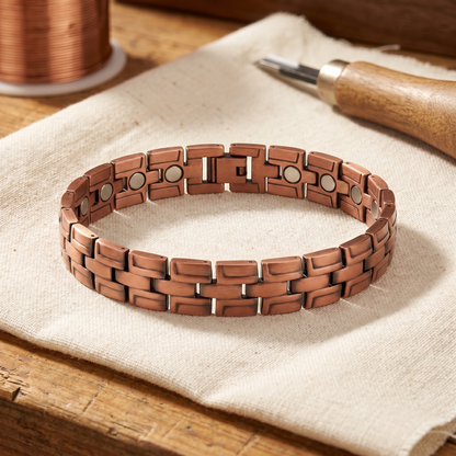 Clara's Gorse Men's Copper Bracelet