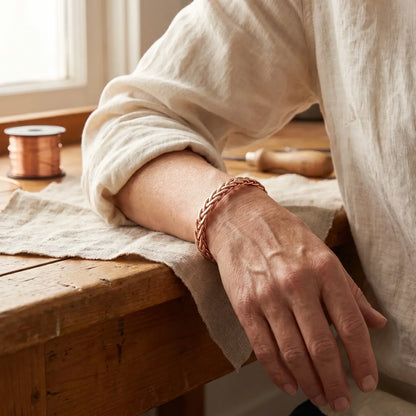 Clara's Bramble Copper Bracelet