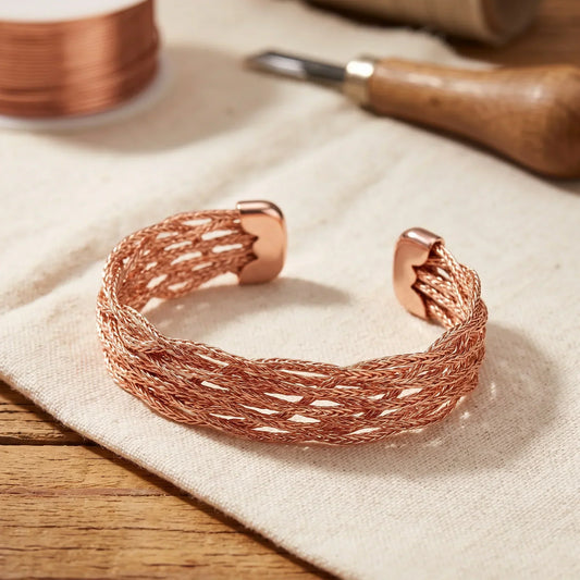 Clara's Elk Copper Bracelet