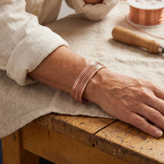 Clara's Bracken Copper Bracelet