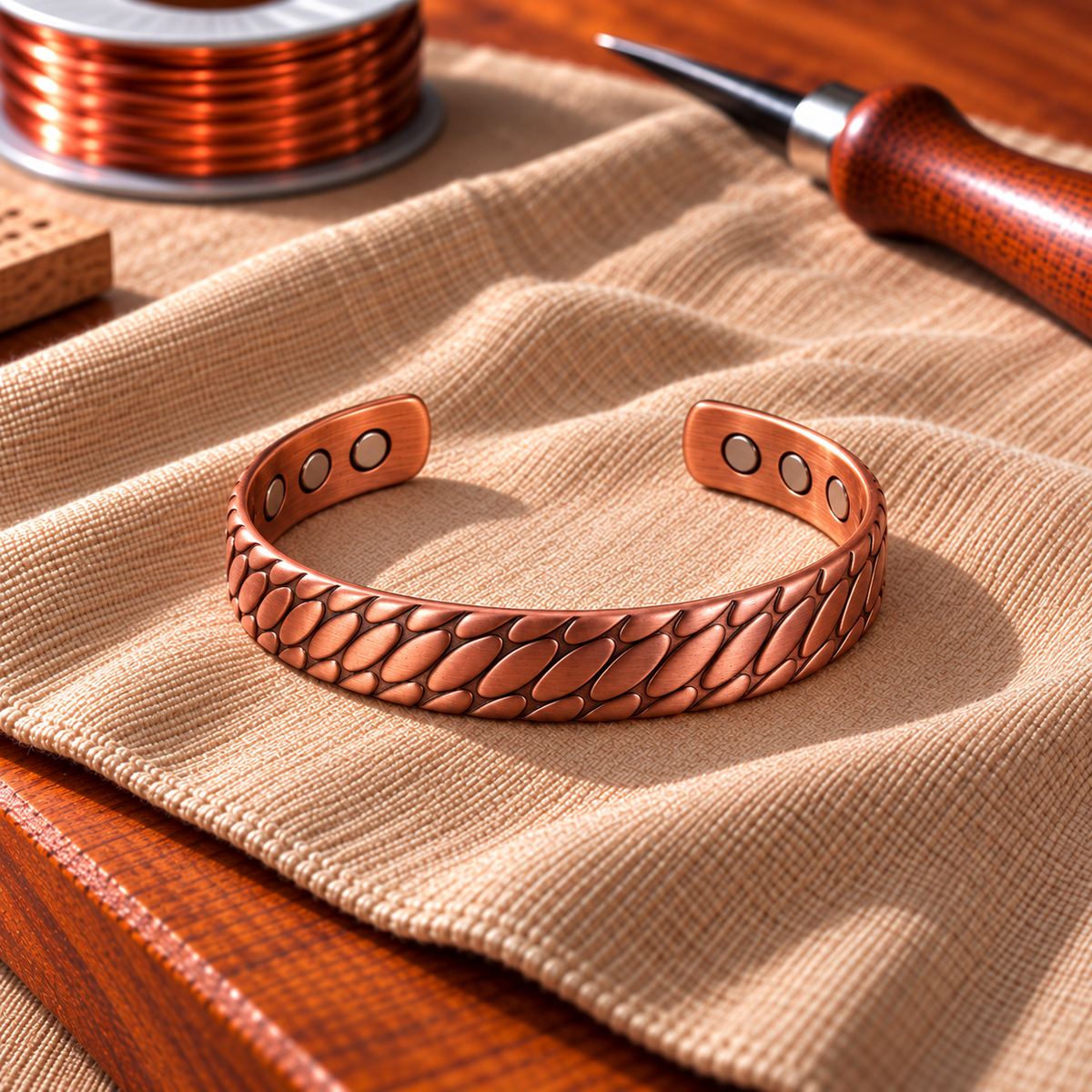 Clara's Snake Magnetic Bracelet