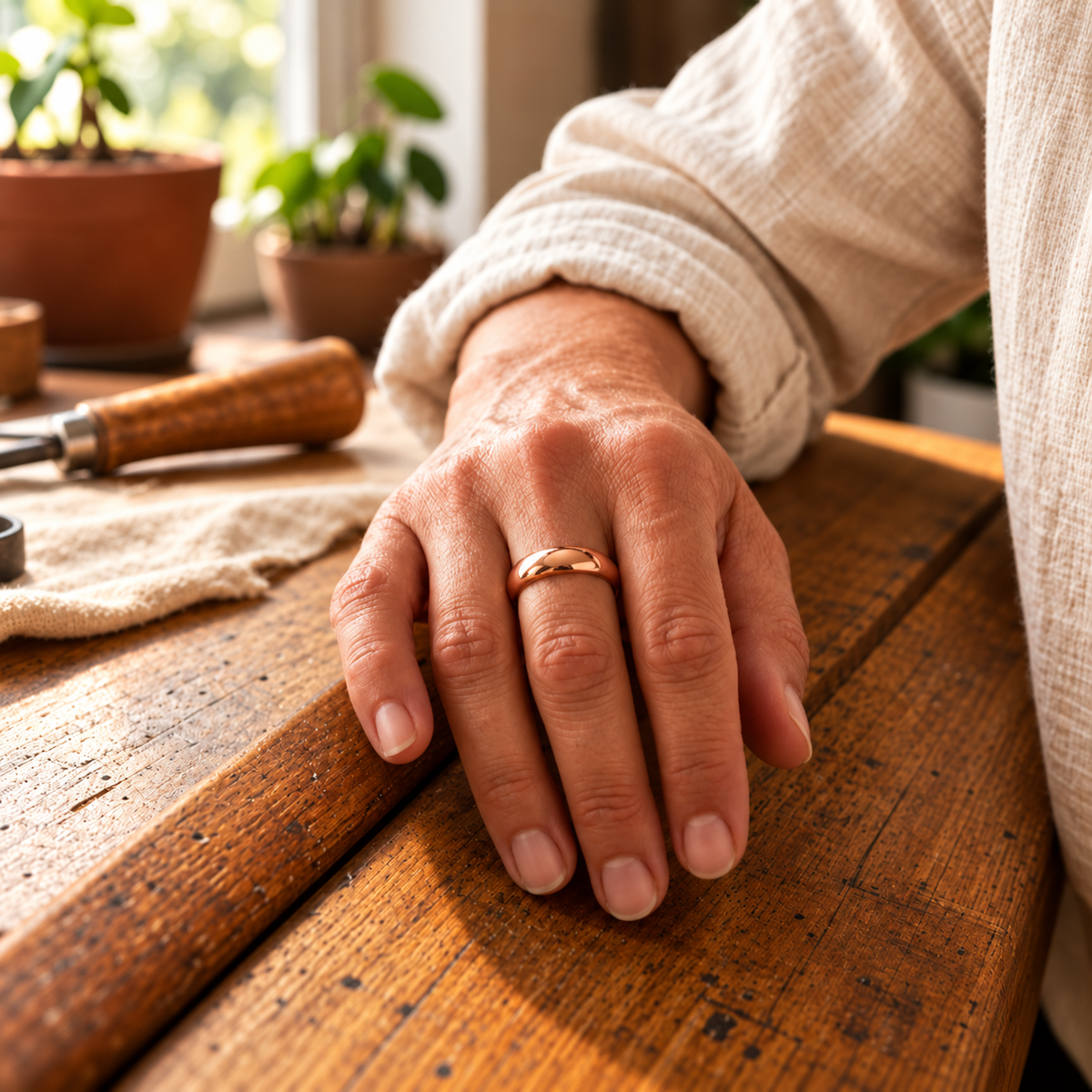 Clara's Plain Ring